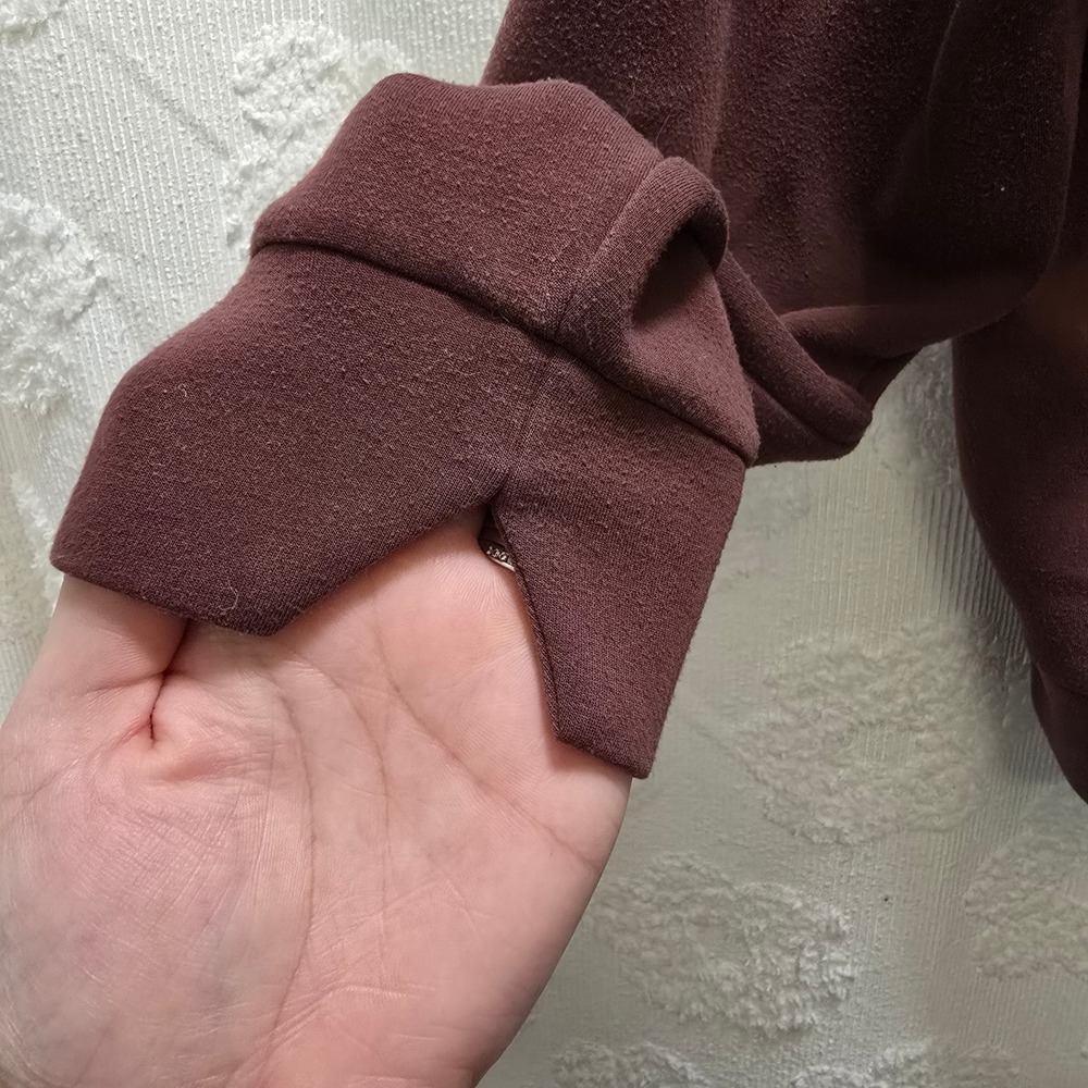 Spanx Airessentials Half Zip Pullover Burgundy Ma… - image 8